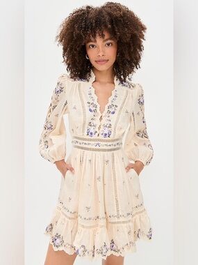 Zimmermann patience mini dress